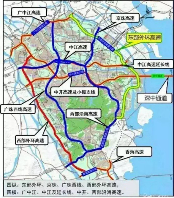 四橫四縱新局面：中開高速項(xiàng)目